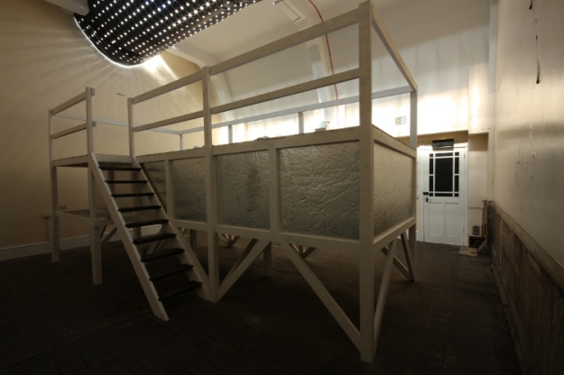 Ark: I could sleep for a thousand years, mixed media sculptural installation, Dublin Contemporary, 2011