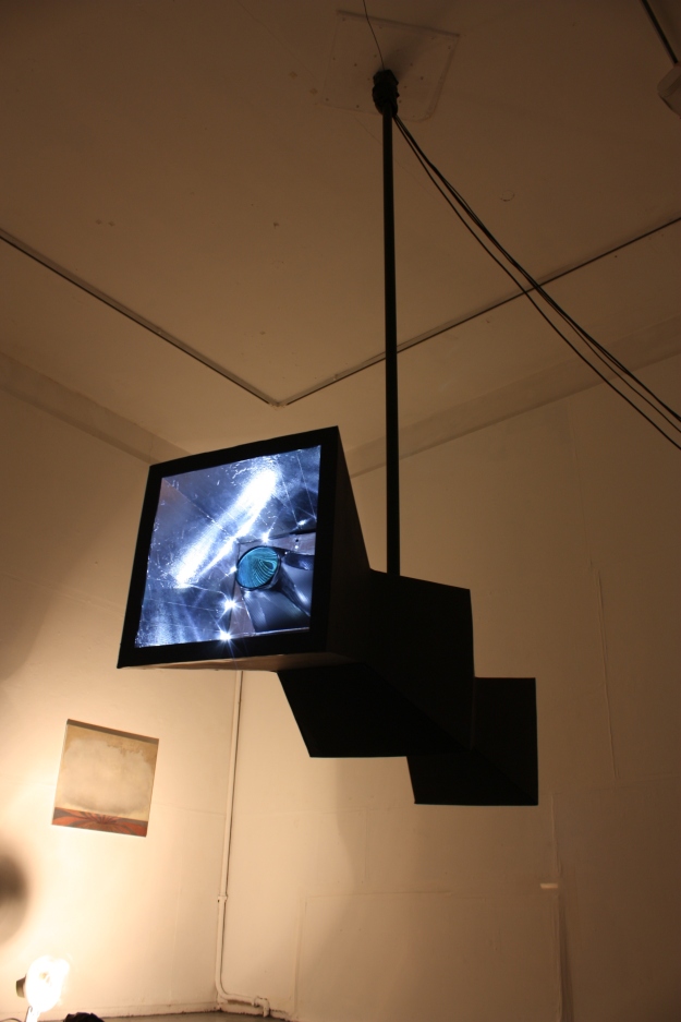 Probe, responsive mixed & digital media sculpture, Paul Green & Mark Cullen